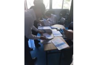 彩运网2017年年度目标责任书签字现场